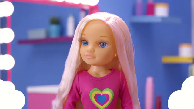 muñeca nancy pinta mechas