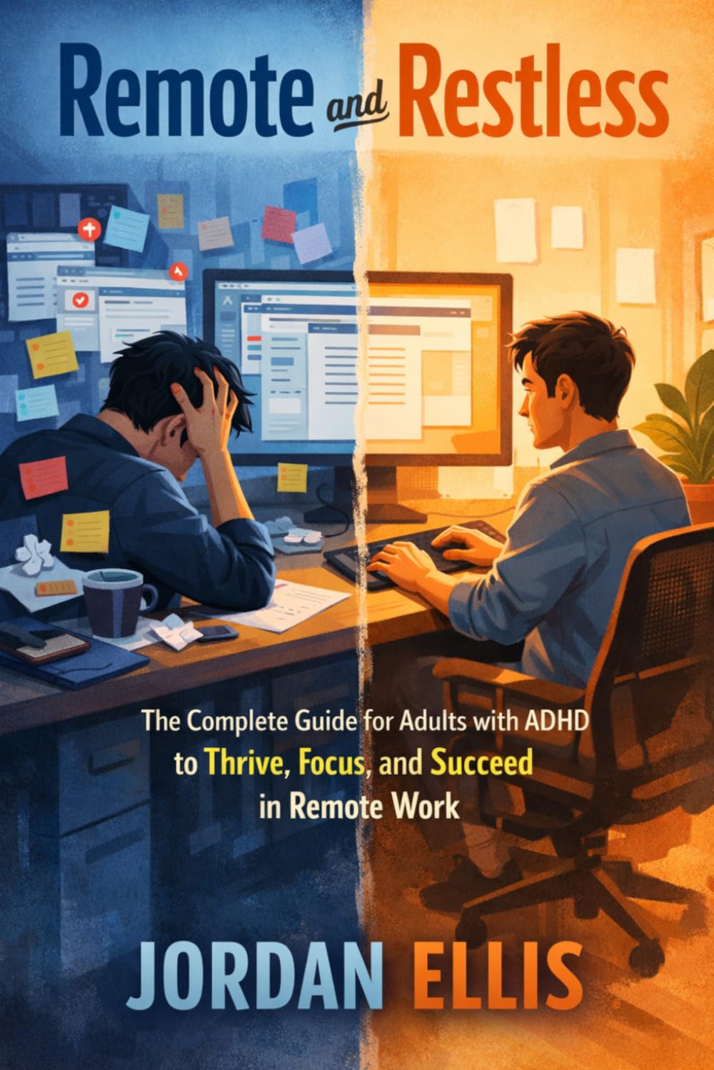 Remote and Restless: The Complete Guide for Adults with ADHD to Thrive, Focus, and Succeed in Remote Work