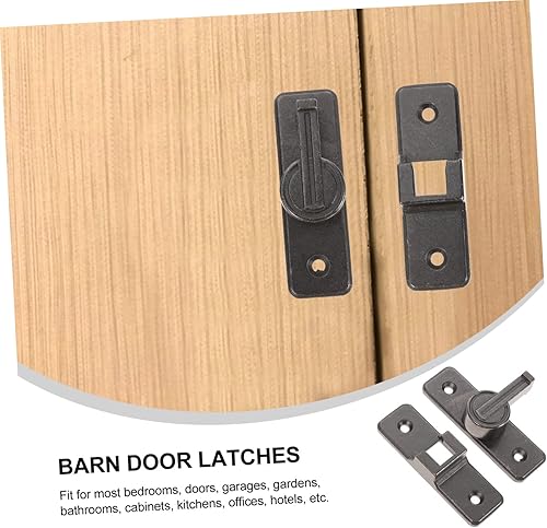 Miniatura 8 de YARNOW Cerradura de puerta de 90 puertas Cerraduras de puerta de gabinete Cerradura de puerta de valla Cerraduras interiores para puertas Cerraduras