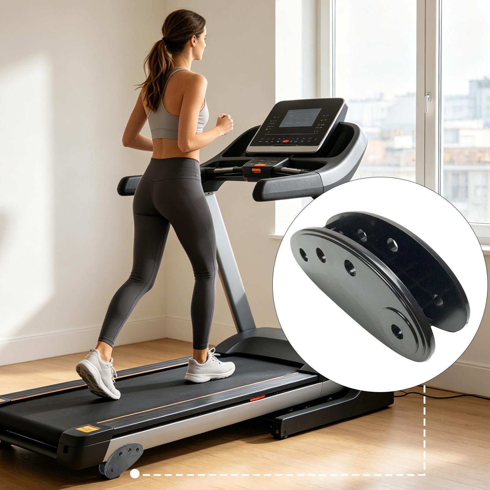 Neigungsblocks für Laufband, Winkelverstellung, verstellbare Neigungsstücke für Laufband, für Trainingsgeräte für den Heimgebrauch im Innenbereich