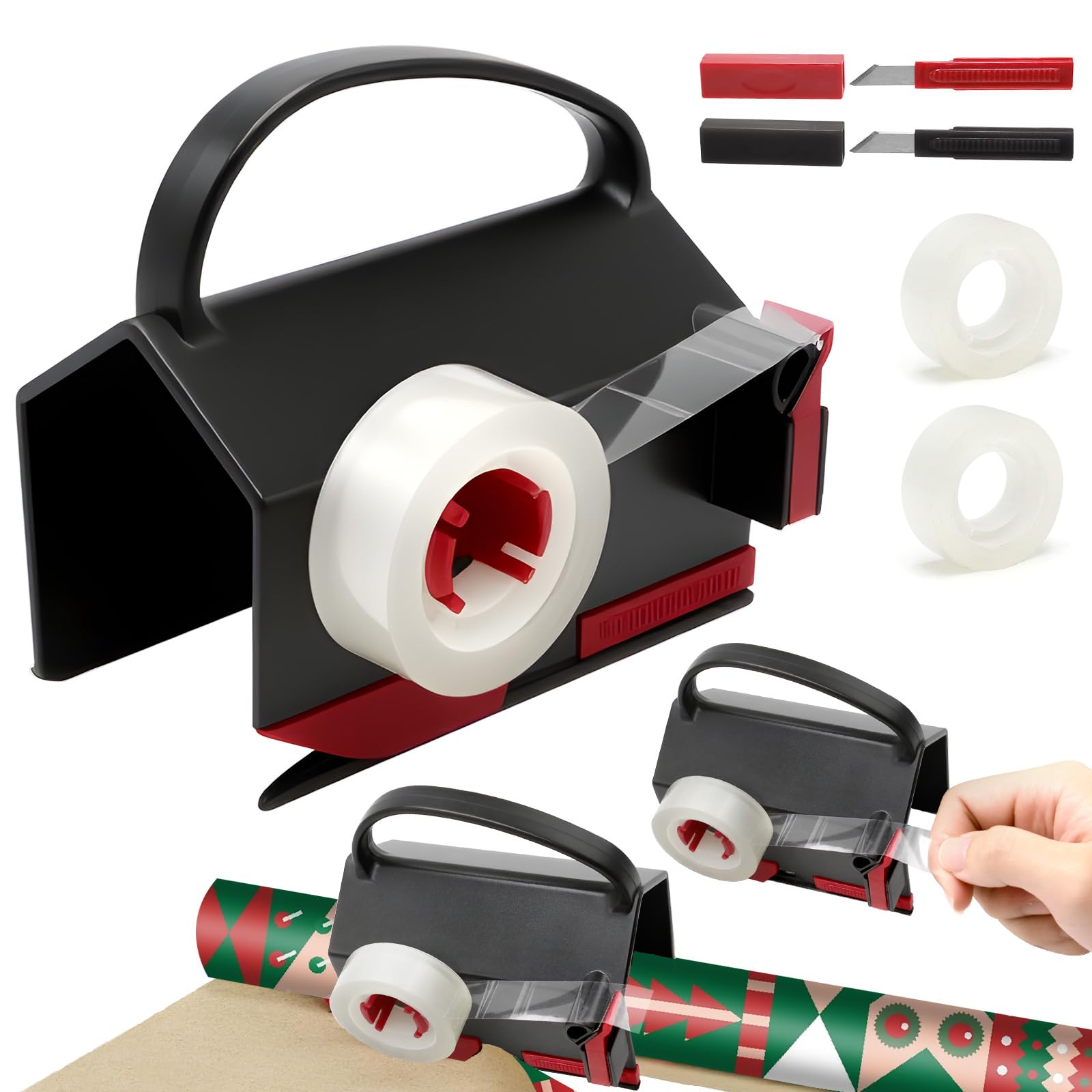Cortador De Papel De Regalo Little ELF – Como Se Vio En Shark Tank, Rápido, Seguro Y Sin Desperdiciar