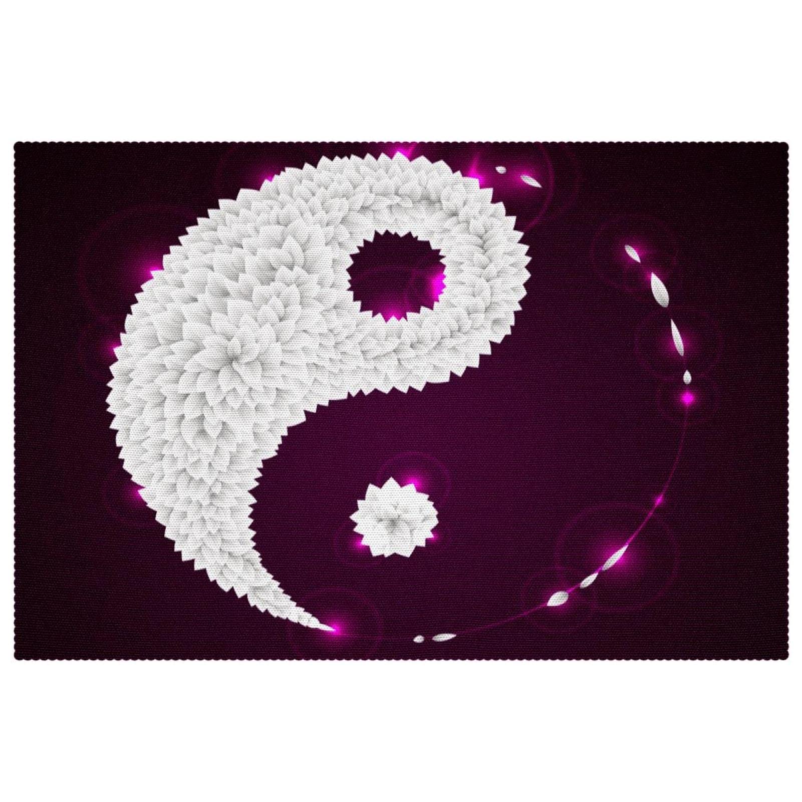 Set de table Yin Yang pour protéger des assiettes chaudes et éviter les glissements