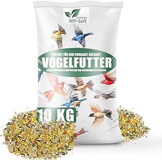 Streufutter 10kg, Vogelfutter Wildvogelfutter 4 Jahreszeiten, NEU Mischung für Wildvögel product image