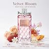 Perfume para mujer, fragancia floral de larga duración sin alcohol, 3.4 fl oz | Velvet Bloom, aroma floral suave con rosa, jazmín y peonía, durazno, pachulí y almizcle para uso diario, regalo para mujeres y mamás Velvet Bloom 3.4 Fl Oz (Pack de 1) 7