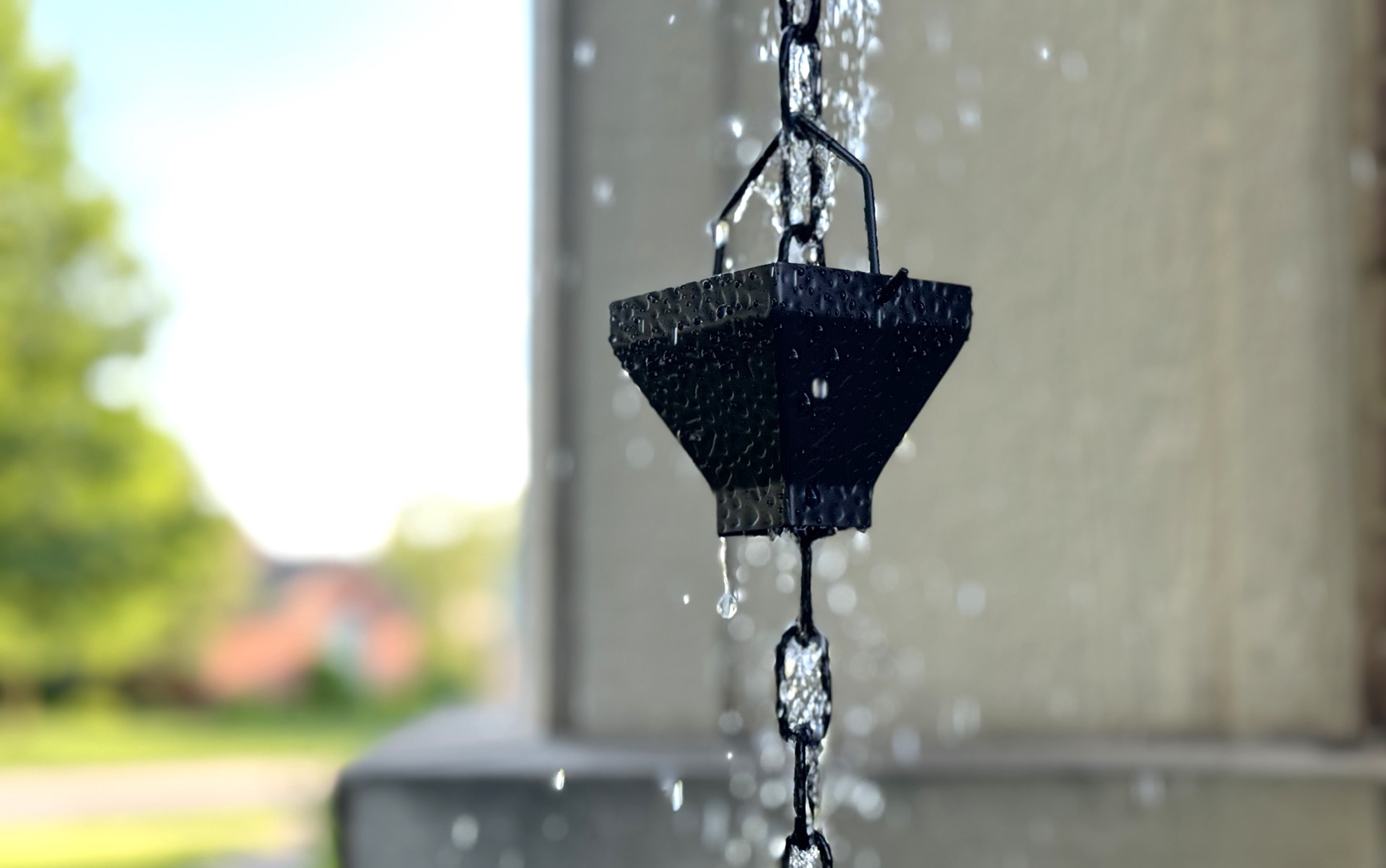 Amazon.com : U-nitt Rain Chain Water Collection for Gutters
