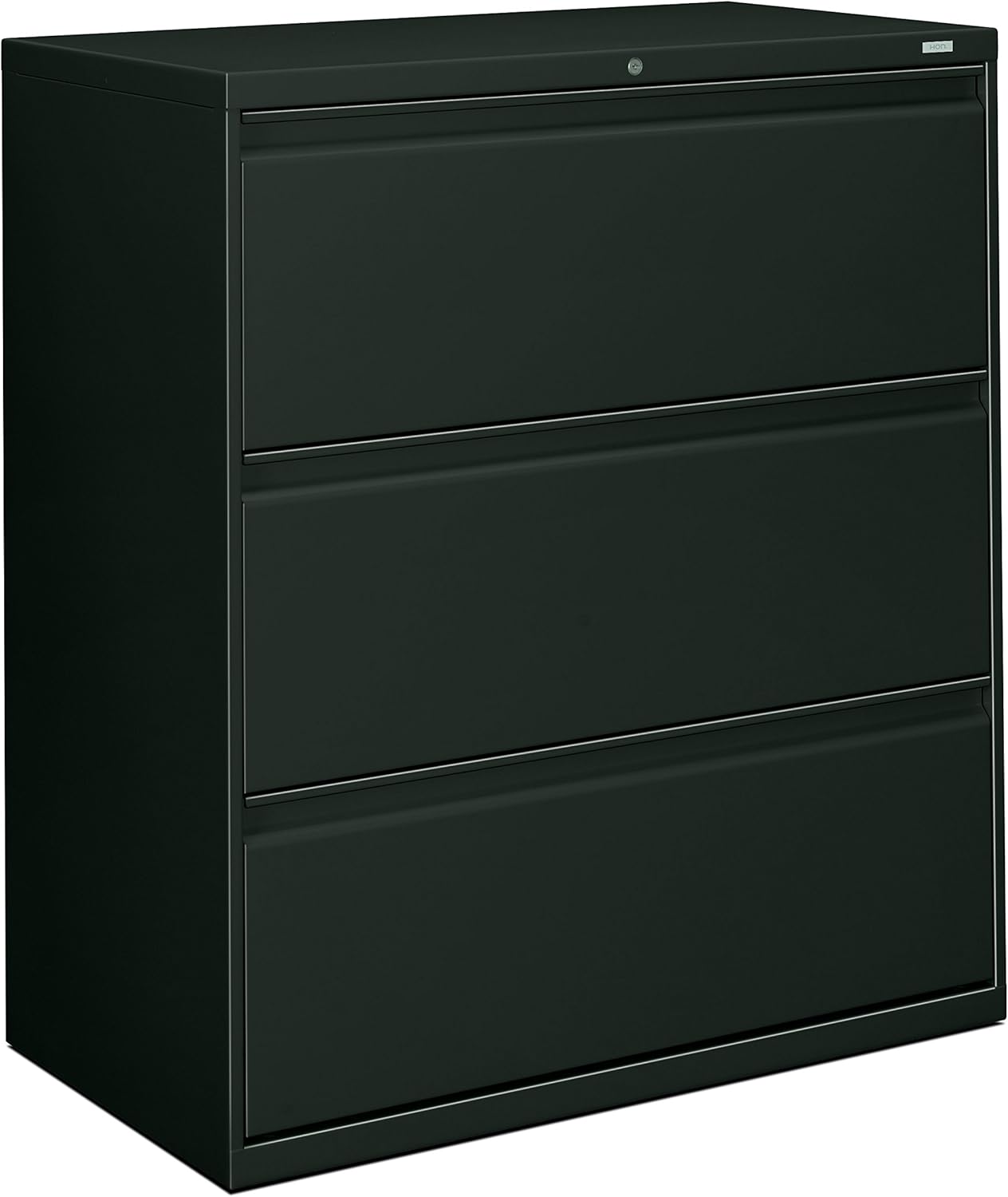 HON Brigade 800 Series Lateral File | 2 Drawers | Radius Pull | 36"W | Putty Finish