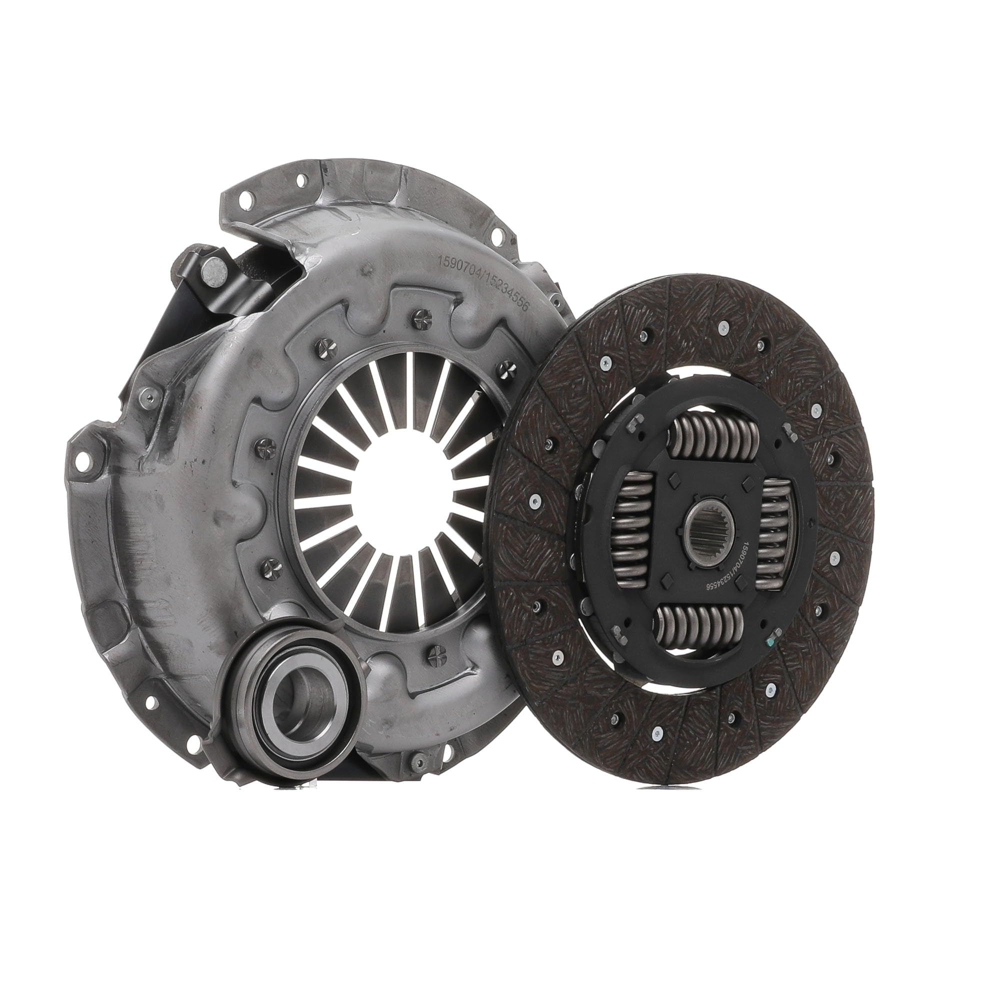 RIDEX 479C0647 Kit de embrague con cojinete de desembrague con plato de embrague Compatible con NISSAN TERRANO II R20