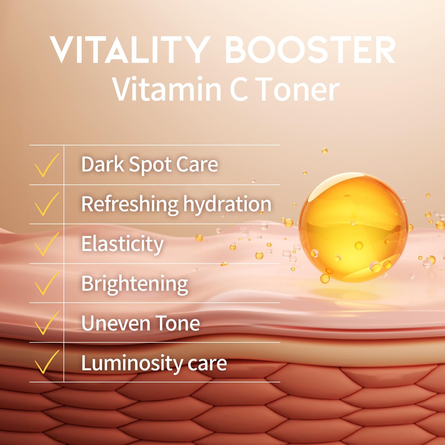 #OOTD Vitamin C Toner for Face – Formula with Niacinamide, Heartleaf, and Squalane – 8.45 FI Oz - Image 4