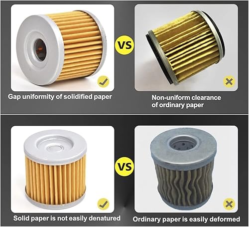 Miniatura 2 de KN/HF113 Filtro de aceite para Honda CRF300 L Rally 21-22, CB300 F/FA 17-18, CBR300 R/RA 18-22, CMX300 A Rebel 300 17-20, CRF250 R 17-20 04-06, XL11