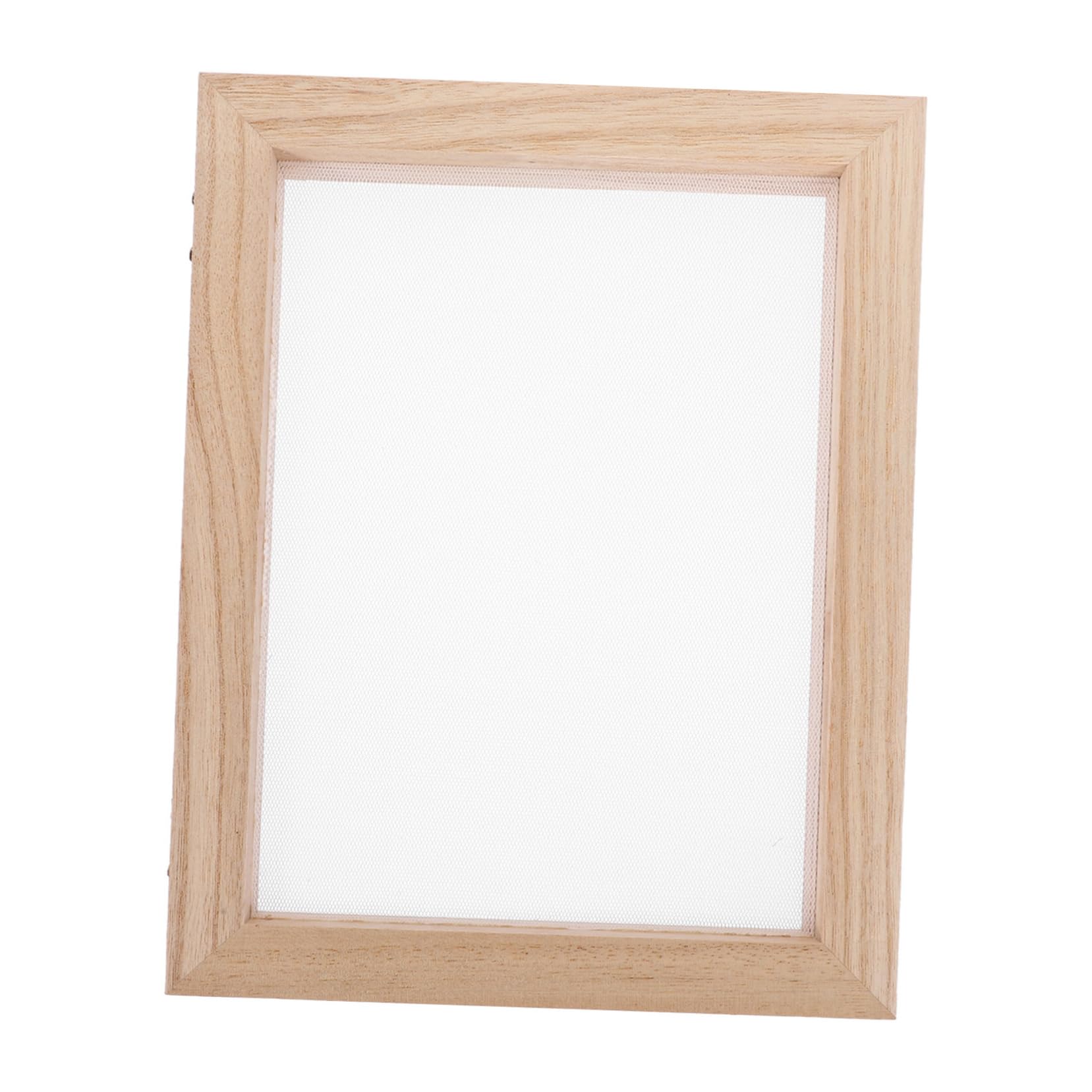 KONTONTY DIY Paper Craft Tools Wooden Frame Screen 19x25cm Handicraft Frame Perfect for Art Classes