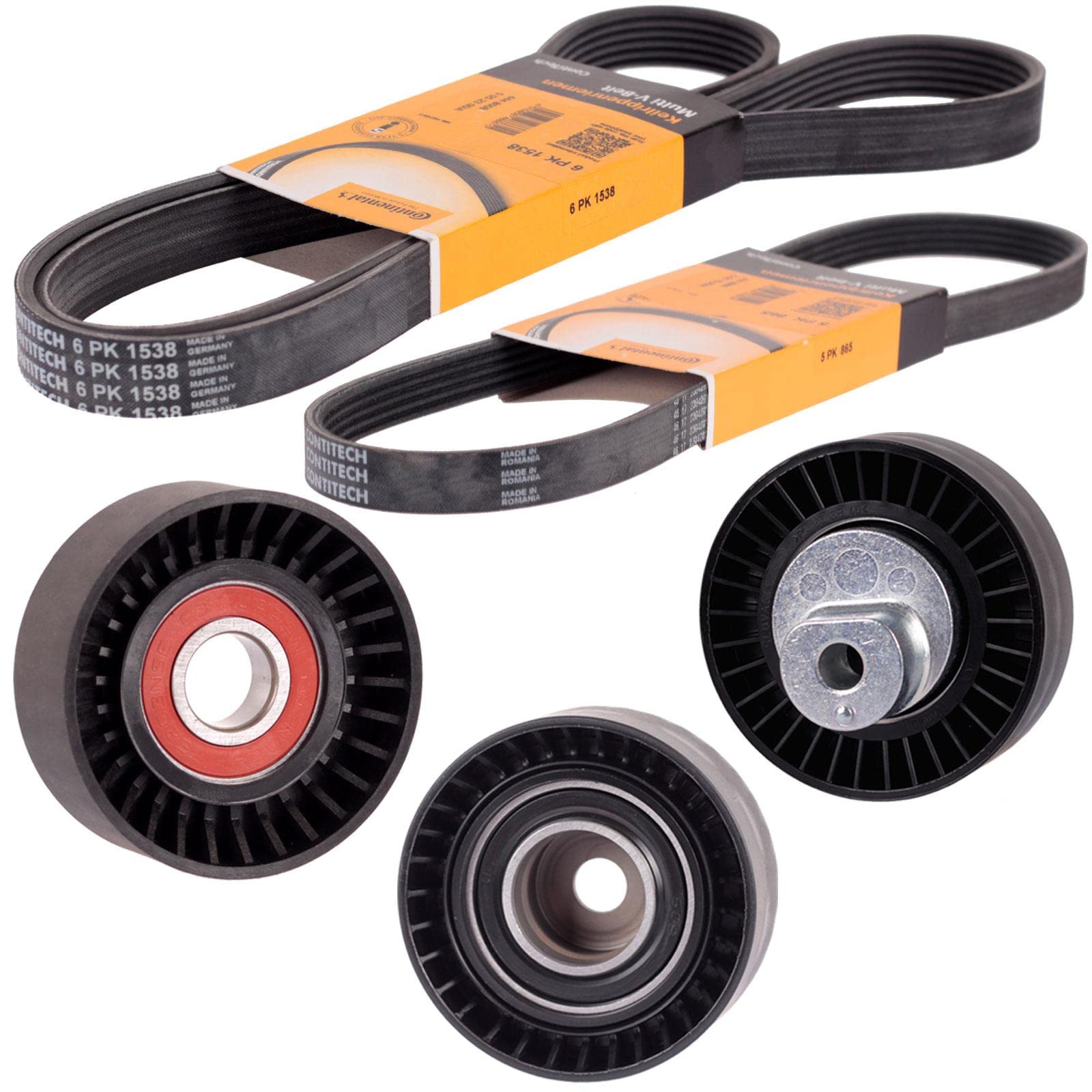 BandelOne enthält Conti Keilrippenriemen Spann-/umlenkrollen passend für 3er E46 E36 5er E39
