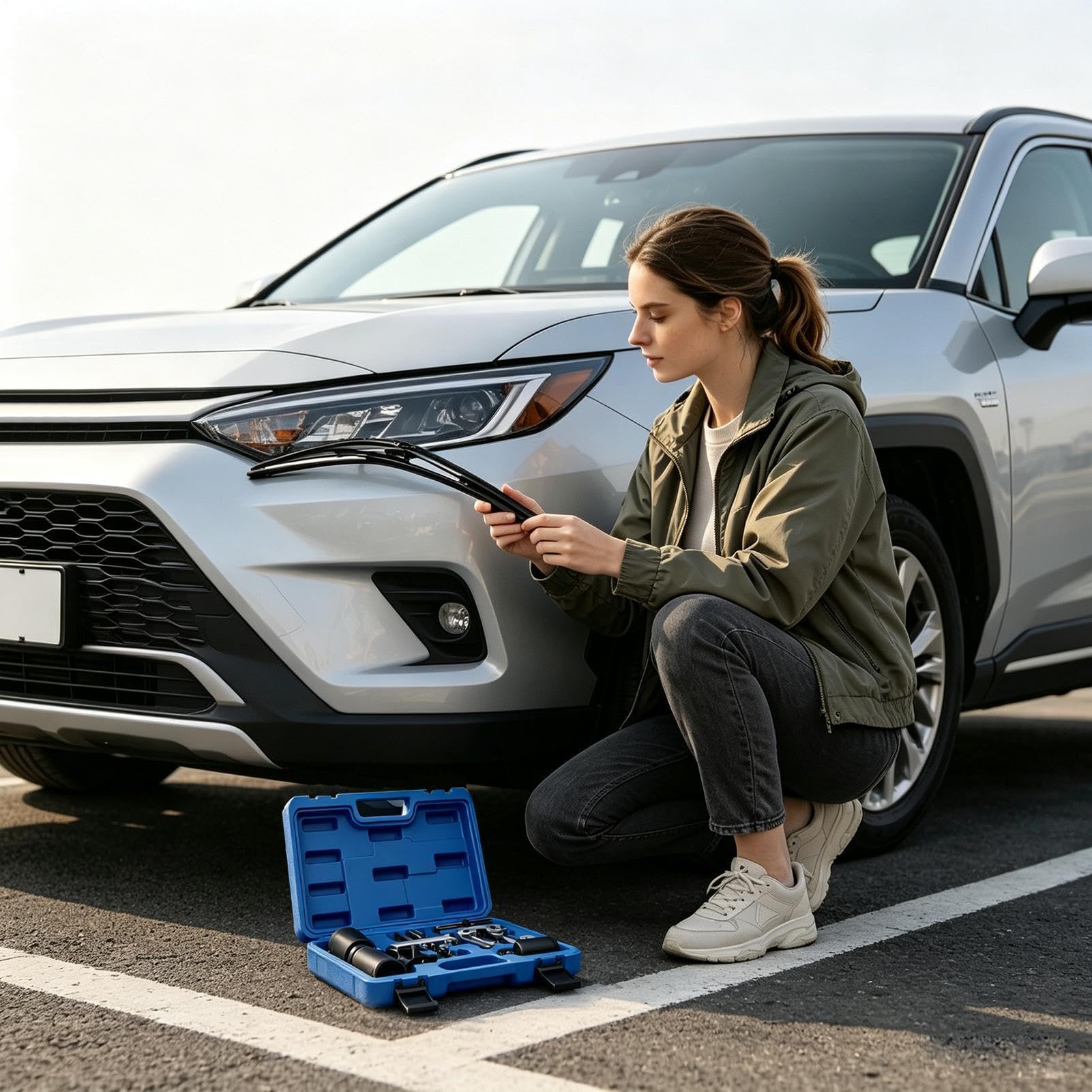 Extractor de Brazo de Limpiaparabrisas Juego Universal de 6 Piezas de Alta