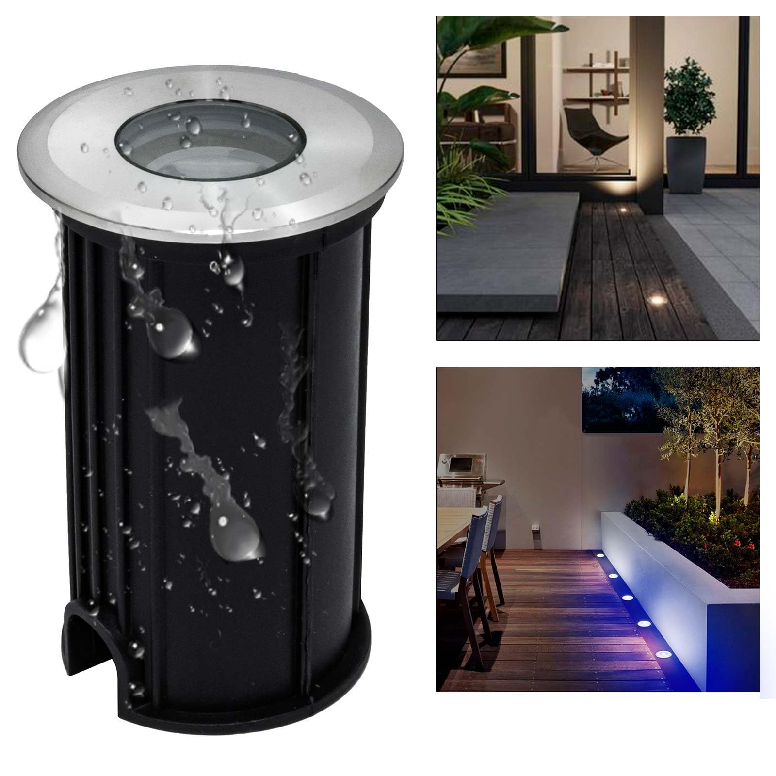 FARO FARETTO CALPESTABILE LED ESTERNO 1W 3W 5W 7W 9W 12W GIARDINO - Foto 10