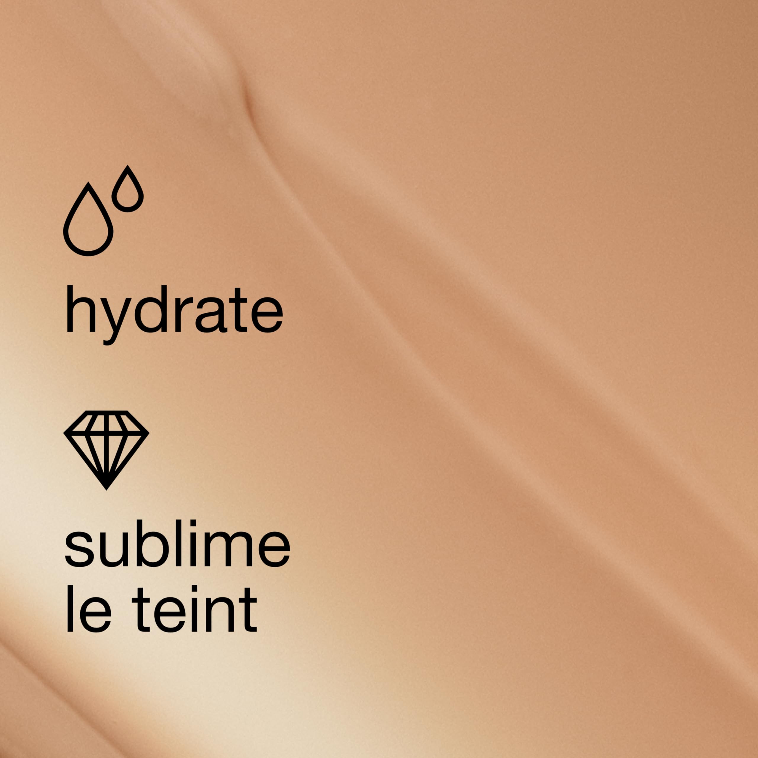 Clinique Moisture Surge Soin Hydratant Voile Teinté SPF 25 | Fluide Teinté Hydratant Large spectre SPF 25 | Couvrance légère, Fini naturel, sans corps gras 40 ml