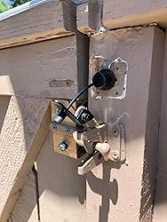 Amazon.com: GH Gate Products EZHT001 Gate Latch Pull Gate Opener Black ...