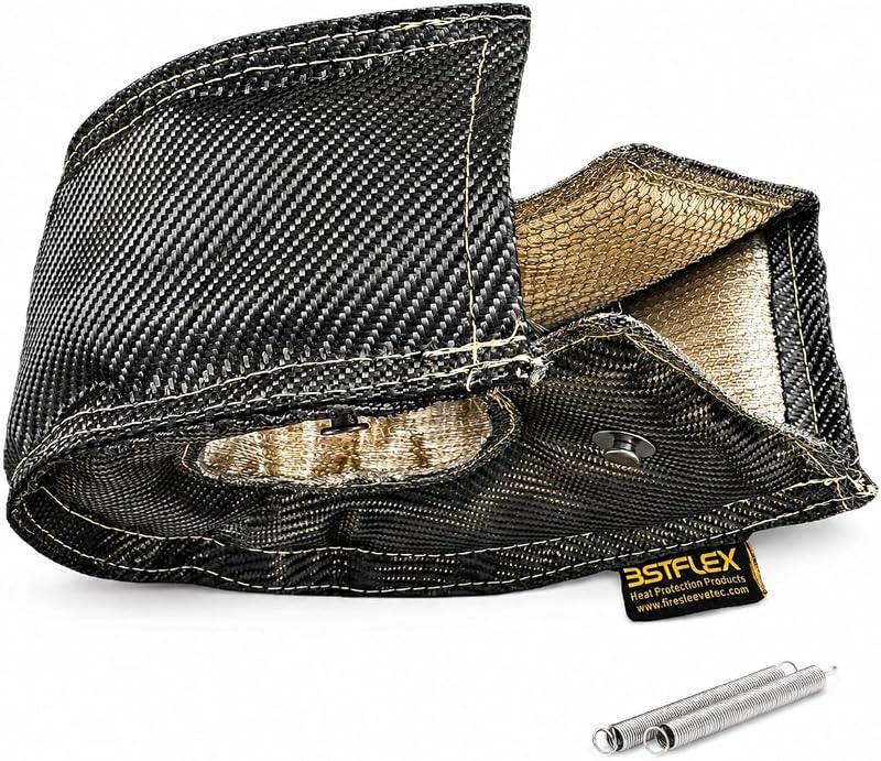 Manta térmica para turbocompressor T6 BSTFLEX em fibra de carbono – 1 unidade
