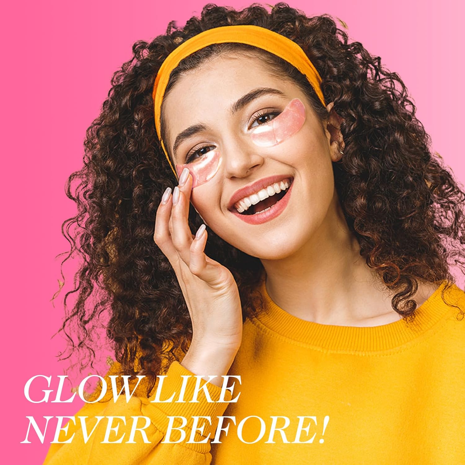 ZealSea Under Eye Patches for Puffy Eyes and Dark Circles, Collagen Under Eye Mask for Dark Circles and Puffiness, Travel Essentials, Eye Gel Pads for Spa Party, Self Care Gifts for Women, 20 Pairs - Image 2