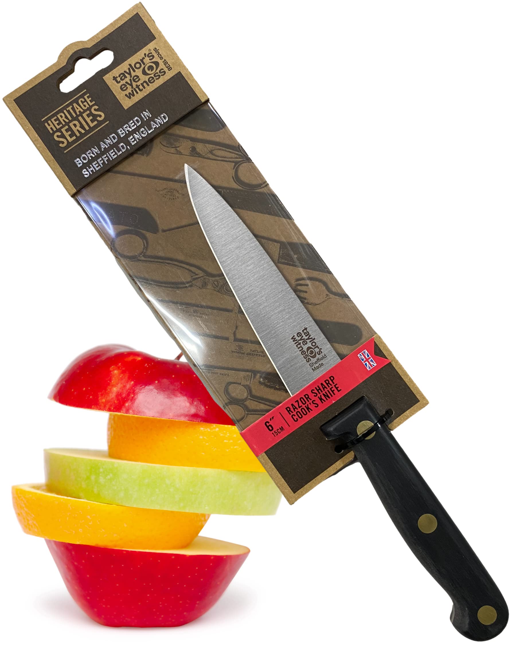 Taylors Eye Witness Heritage Series Sheffield Made 17cm Filleting Knife - Bakewell Cookshop - View #2