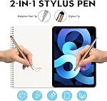 15 Stylus Styles Pack pour Ecrans tactiles Stylos Style Pen Compatible avec les tablettes de téléphone Kindle et Black Ink Ballpoint Pens-2 en 1 Stylistes stylos pour écrans tactiles