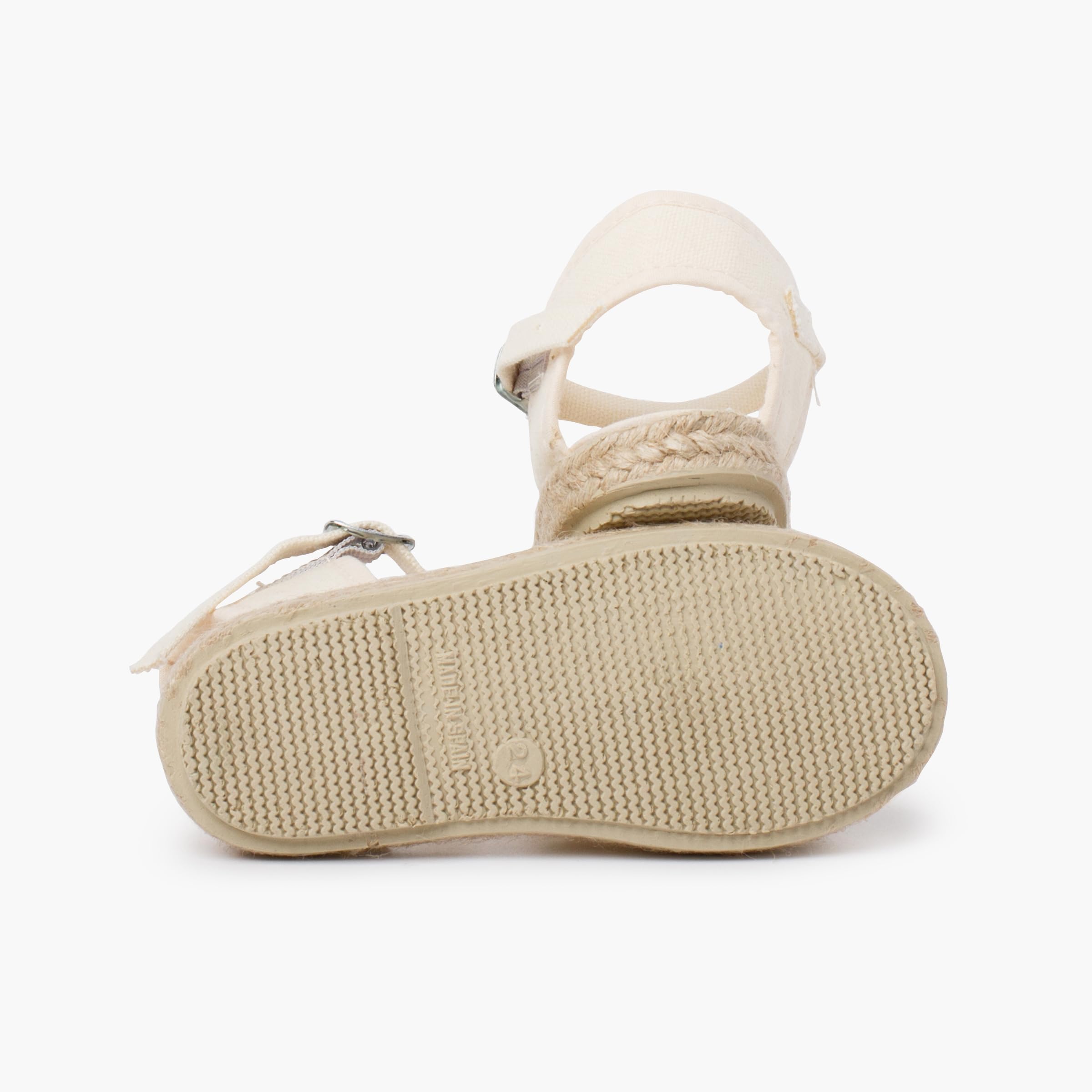 Pisamonas Espadrillas Ricamate per Bambine con Fibbia