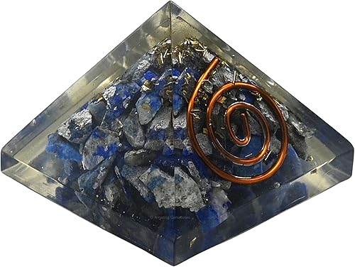 Miniatura 3 de Pirámide de orgón pequeña para protección, protección de energía negativa y rejilla de cristal - pirámide de bricolaje para colgante de collar