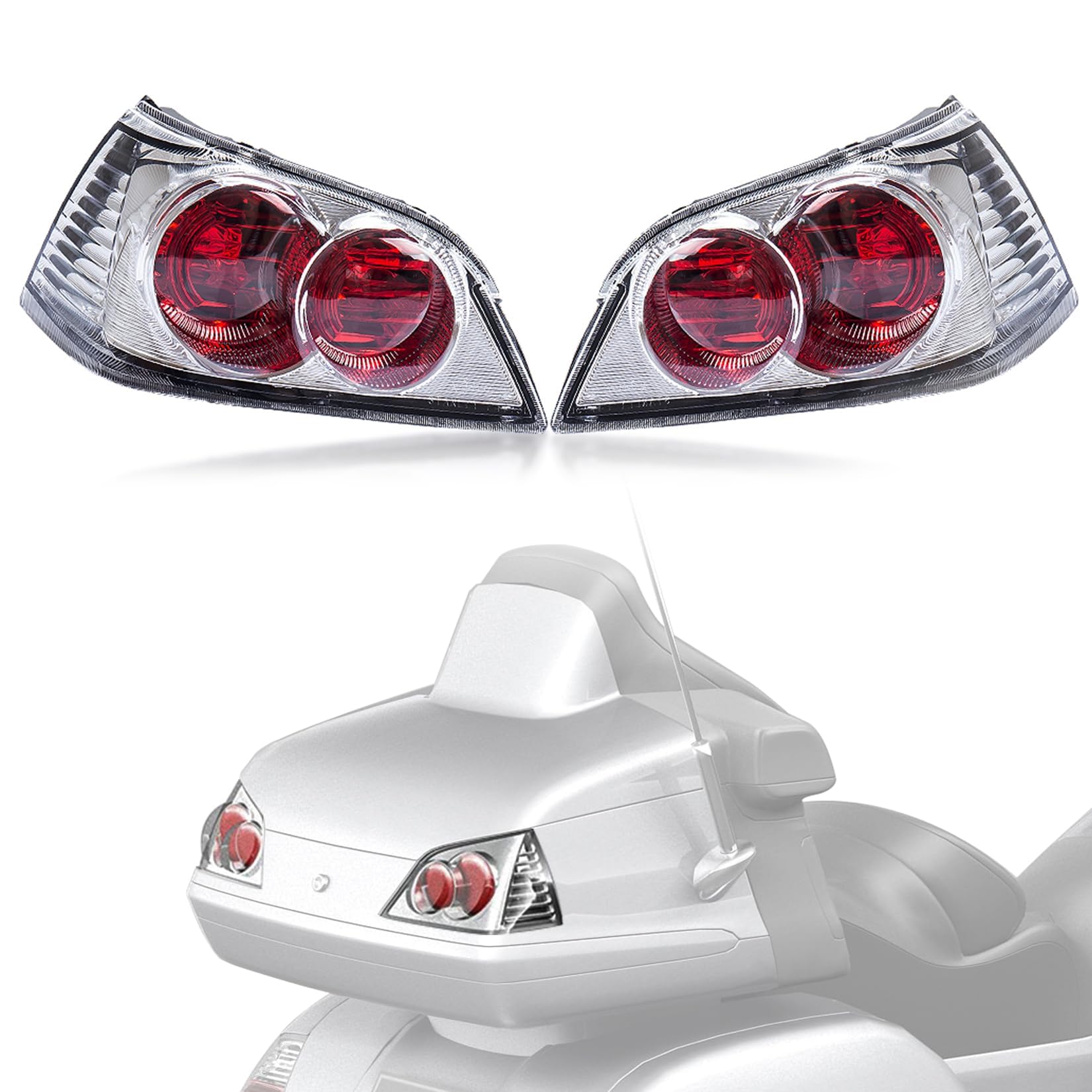 Amazon.com: PSLER Trunk Turn Signal Tail Light Lens Cover