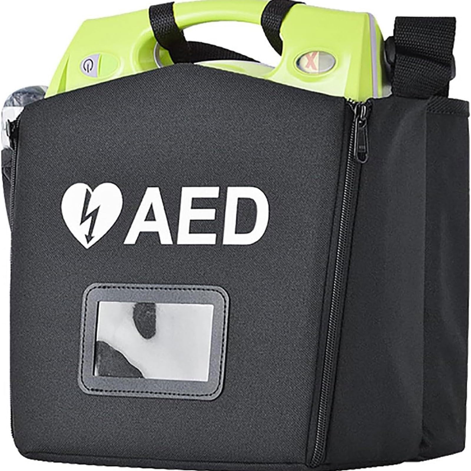 Sac de rangement portable pour défibrillateur AED protégeant de l'humidité à la maison