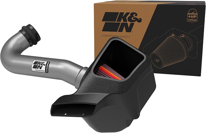 Sistema de admissão de ar frio K&N NextGen em alumínio para Dodge Durango e Jeep Grand Cherokee – 1 unidade