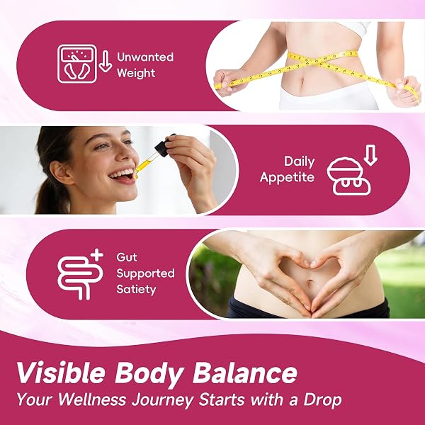 GLP-1 Support Drops with Berberine, Ceylon Cinnamon, Prebiotic Fiber, and Green Tea Extract | Supports Metabolic, Digestive, and Gut Health for Men and Women | Vegan, Non-GMO - 3