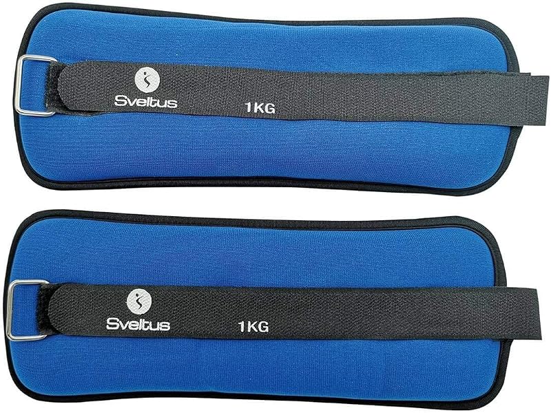 Sveltus - Fascia con pesi, 2 Pezzi da 1 kg