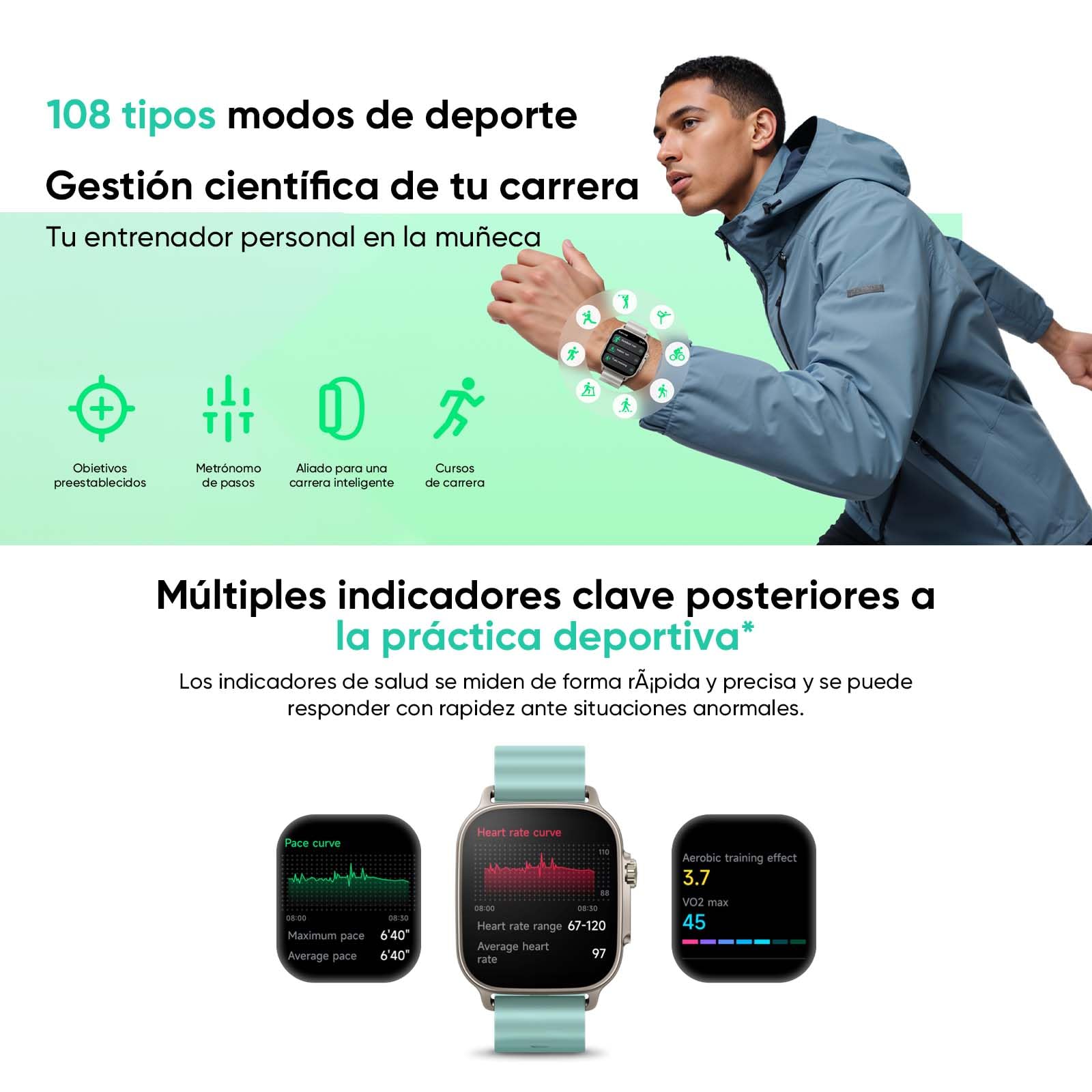 realme Watch 5 Montre Connectée GPS 1.97" AMOLED 14 Jours Autonomie Bluetooth Appels NFC Sport 108 Modes IP68 Homme Femme, Argent