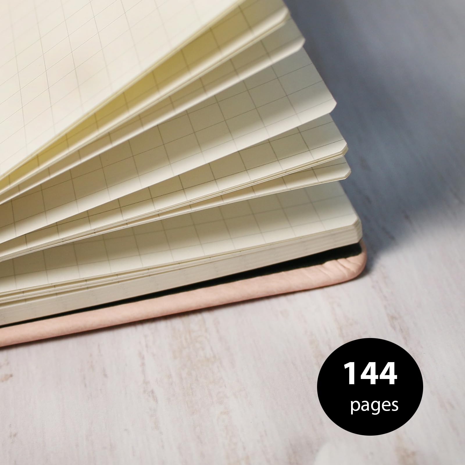 Fromthenon Wochenplaner, PU-Leder, tragbar, für Jahr, Monat, Woche, Mini-Notizbuch, Tagebuch, Zeitplan für Reisende, Studenten, Büro (Rosa)