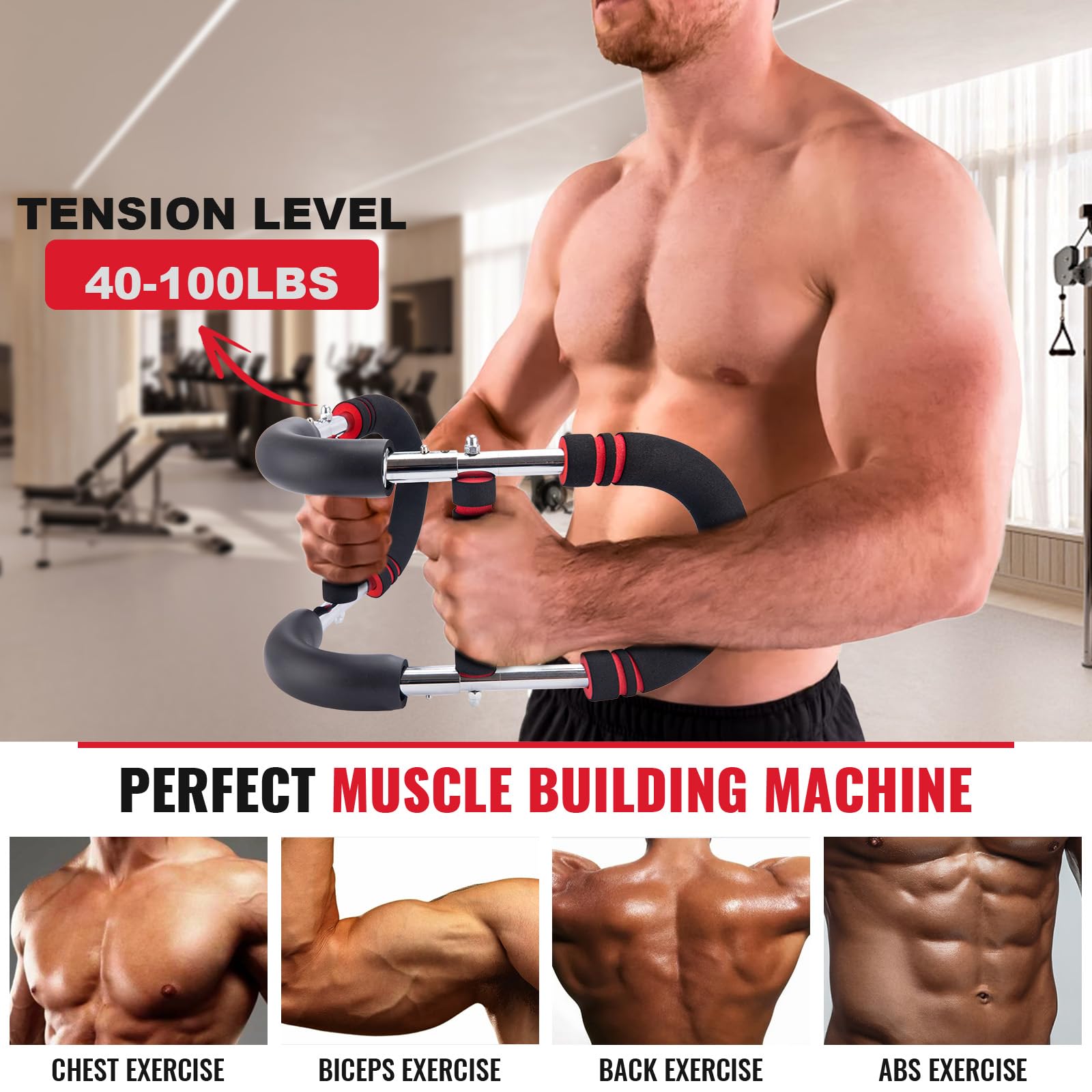 Snapklik.com : Twister Arm Trainer,Adjustable Chest Arm Workout ...
