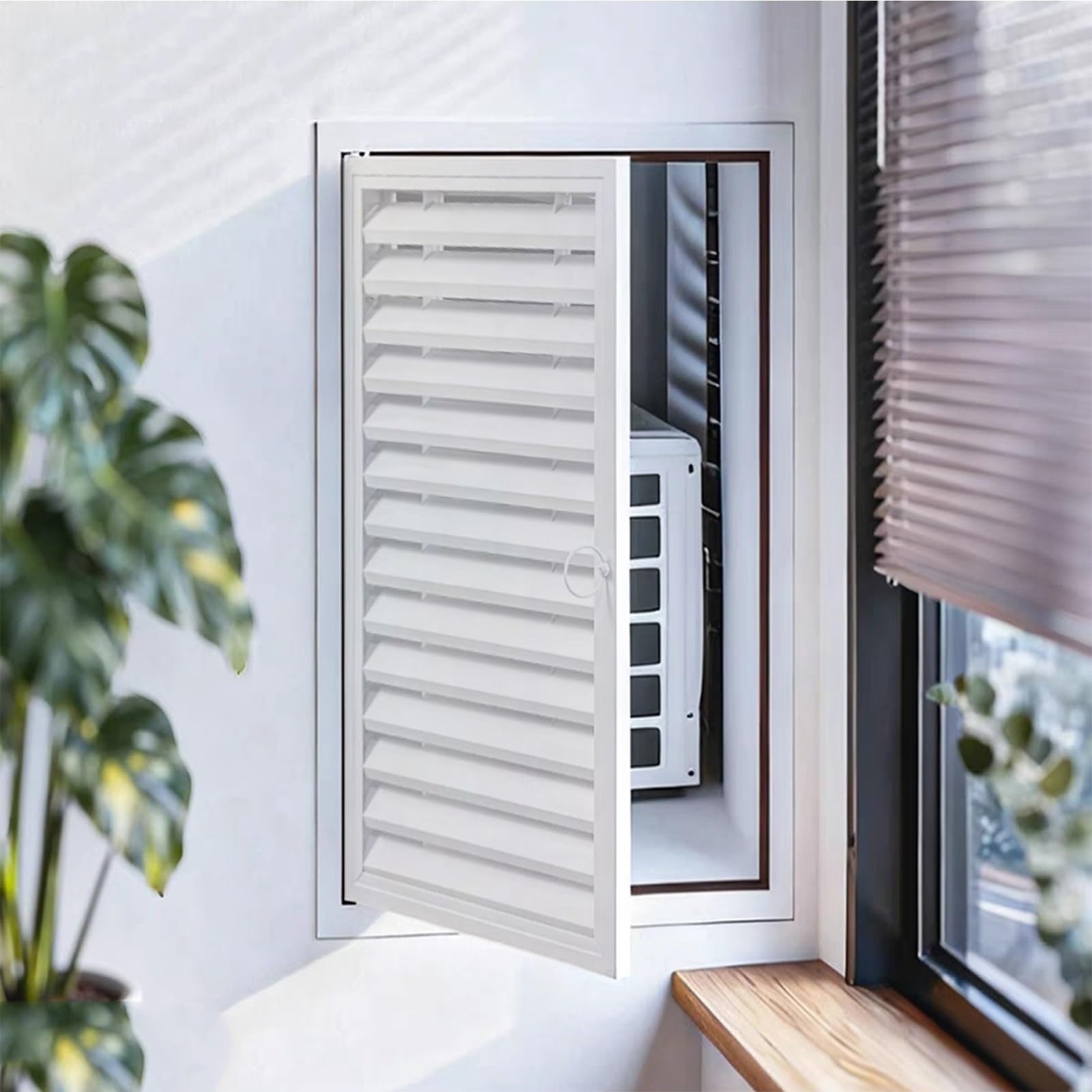 Panel de acceso, puertas de fácil acceso que se pueden pintar, trampilla inspección aluminio puerta acceso barbacoa de pared de cocina de montaje empotrado, puerta revisión blanca(30x20in/76x51cm)