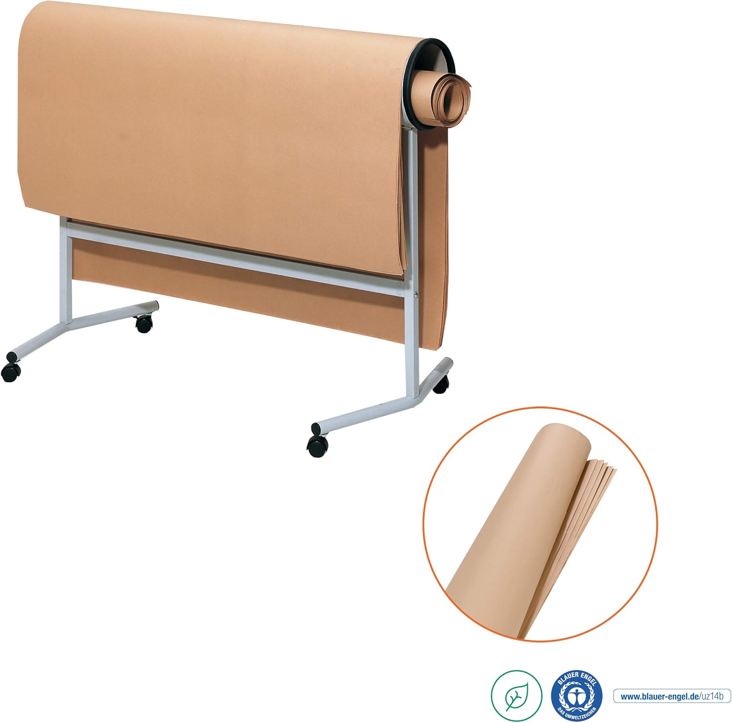 Franken UMZ MP Presentation Paper, 140 x 110 cm, Kraft Paper, 80 g/m², Pack of 100, Beige 100 Stück Beige