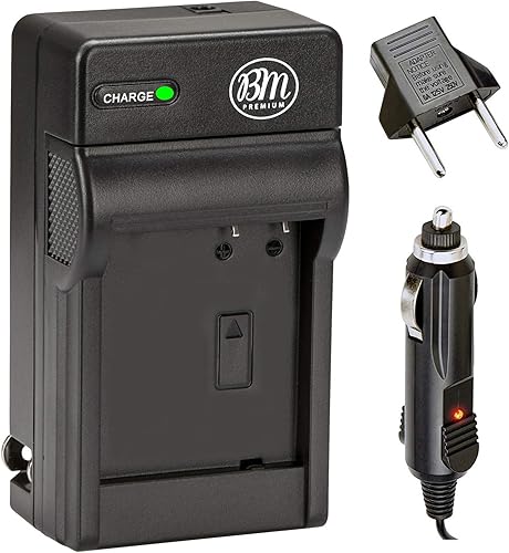 BM Premium NB-2L, NB2LH, BP-2L5, BP-2LH Cargador de batería para Canon DC420, Elura, Optura, EOS350D, 400D, Rebel XT, XTi, Vixia HG10, PowerShot G7,