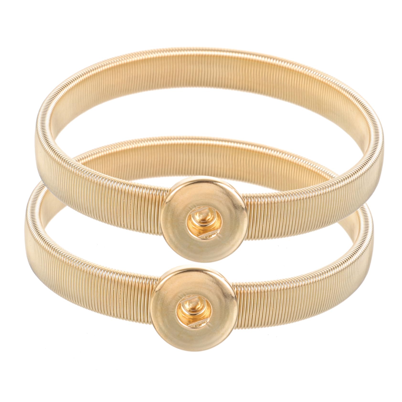 BalacooBalacoo 2pcs Spring Armband Elastic Cuff Bangle Fixing Sleeves Strap Anti- Sleeve Garters Sport Accessories Pirate Blouse Pirate Accessories for Men Shirts Sleeve Holder Ring Arm Bands Man