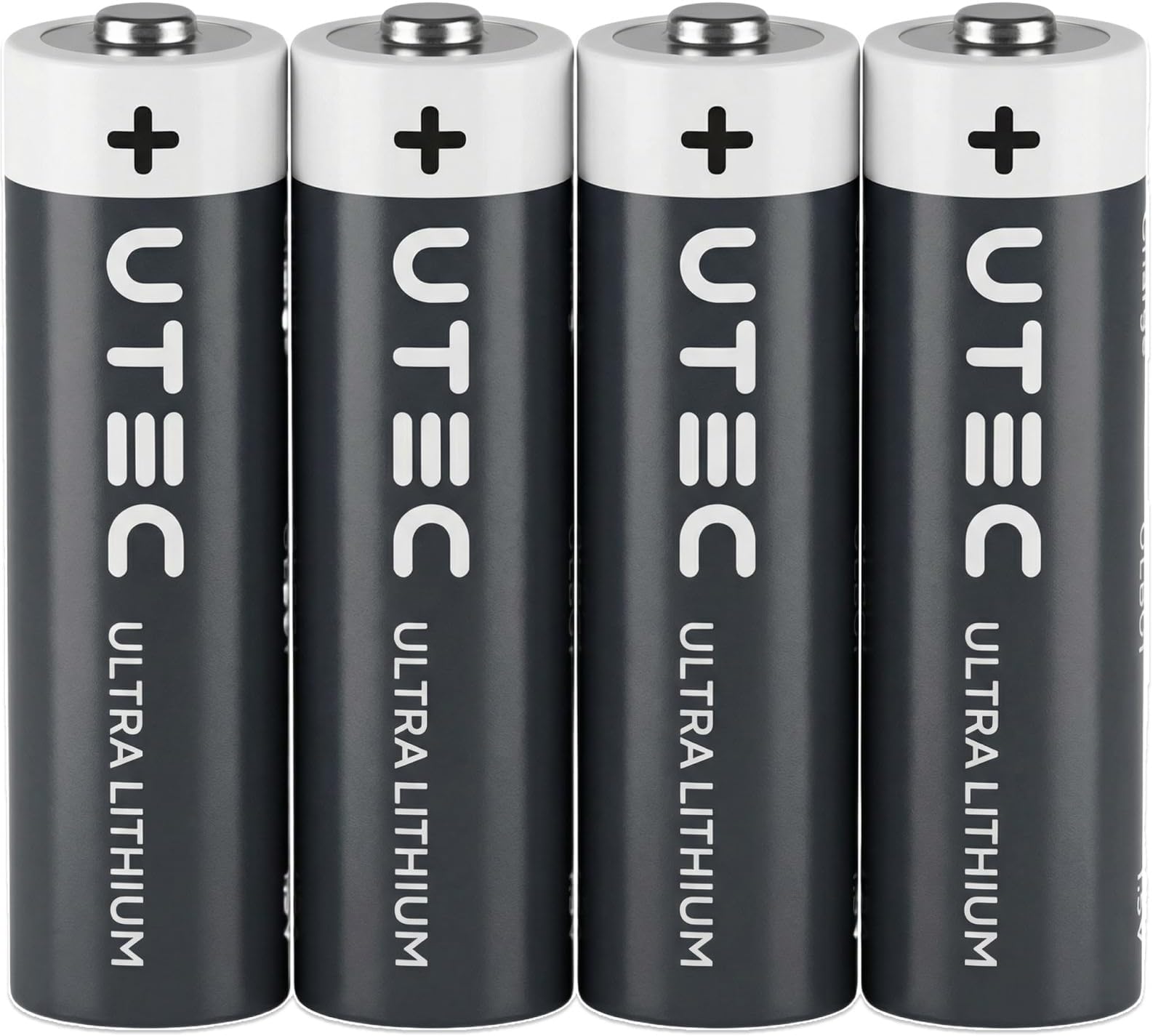 U-tec AA Ultra Lithium Battery (Pack of 4), 3000mAh 1.5V, Longest-Lasting AA Battery, Up to 10 Years in Storage and No Leaks Guaranteed, Works in Extreme Temperatures, Non Rechargeable