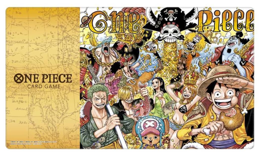 One PlECE Card Game – Official Playmat Limited Edition – Tappetino da gioco + protezione per spedizione Heartforcards®