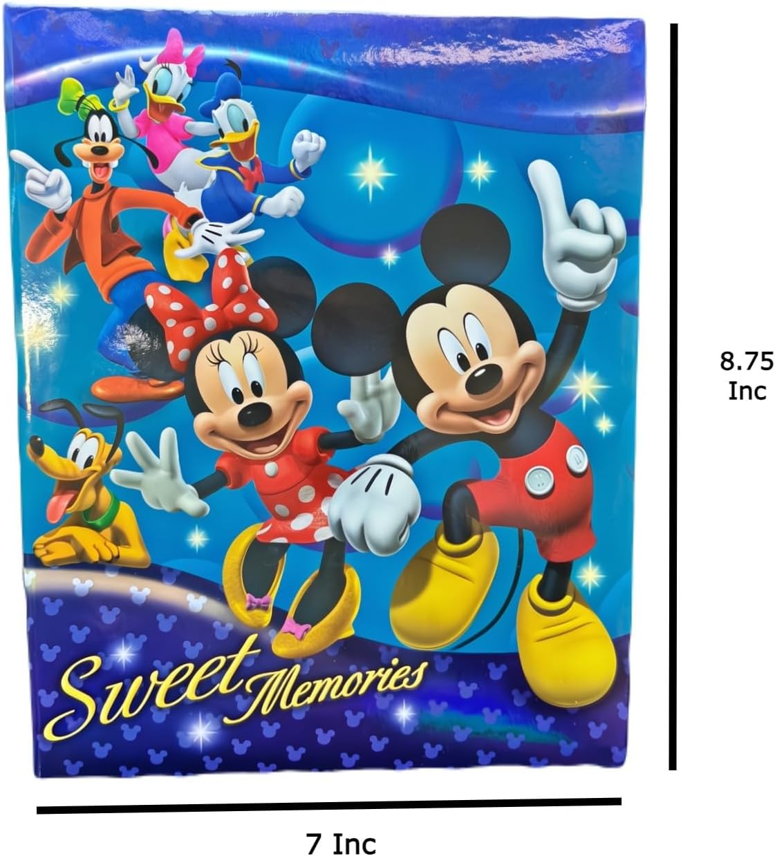 7STAR Sweet Memories Photo Album 8.75" X 7", Holds 200 Photos 4" X 6" - Scrapbook Album with Self-Adhesive Pages for Wedding, Birthday, and Vacation Memories - Image 3