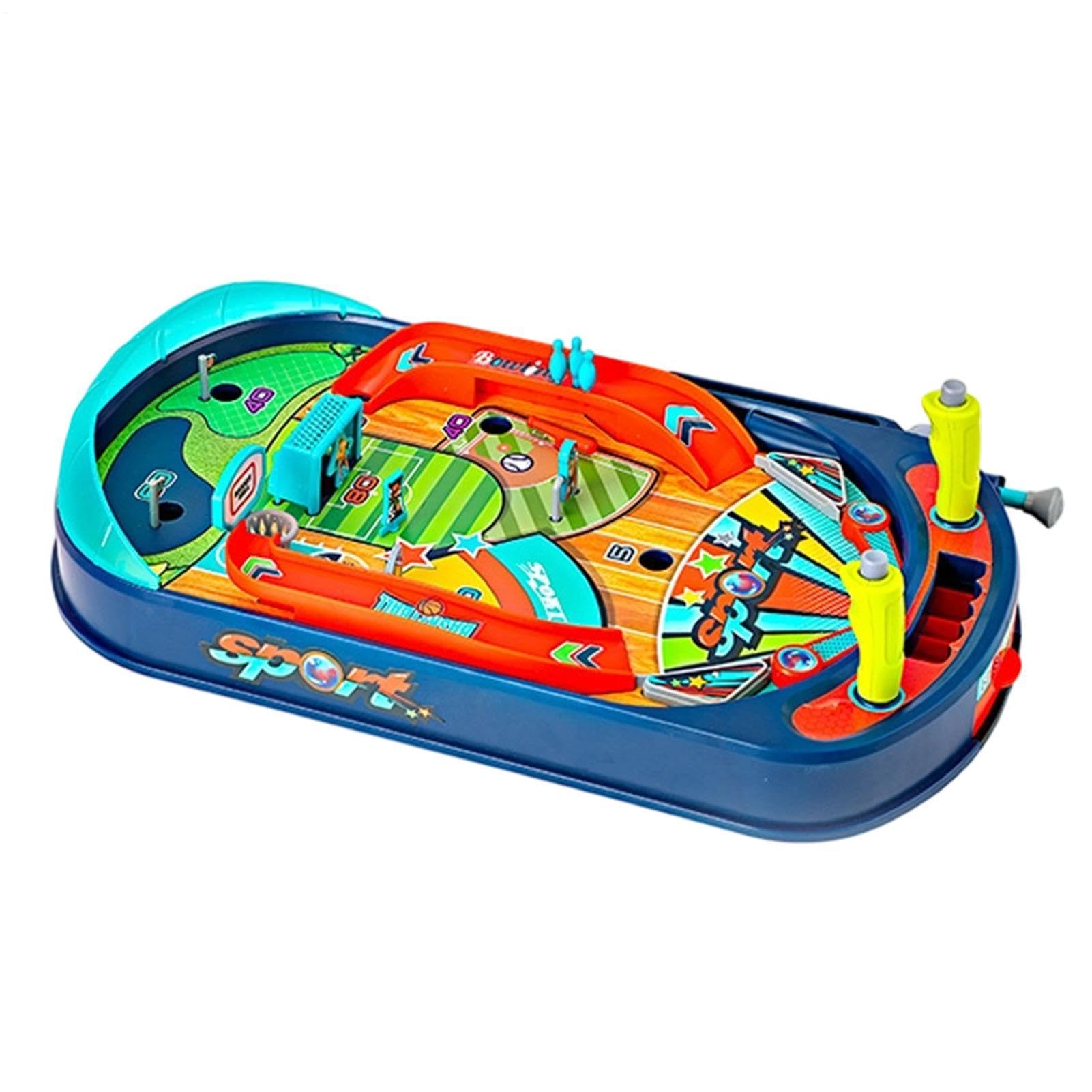 Kinder Pinball Flipperspiel Saugnapf Lustiges Sportspielzeug für Zwei