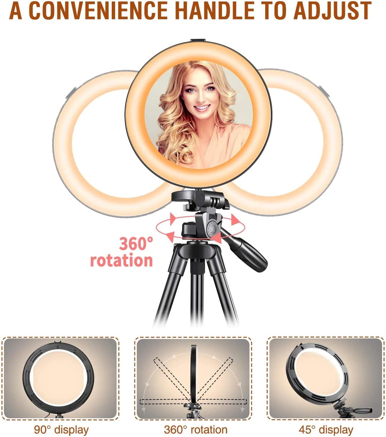 Get Special Price Selfie Ring Light - 14 Colors RGB Ring Light with 2 Adjustable Tripod Stand/Phone Holder/Camera Remote Shutter Best 10 Brightness Levels Dimmable LED Ring Light for Makeup,YouTube, Photography Best Cyber Monday π₯ Selfie Ring Light - 14 Colors RGB Ring Light with 2 Adjustable Tripod Stand/Phone Holder/Camera Remote Shutter Best 10 Brightness Levels Dimmable LED Ring Light for Makeup,YouTube, Photography