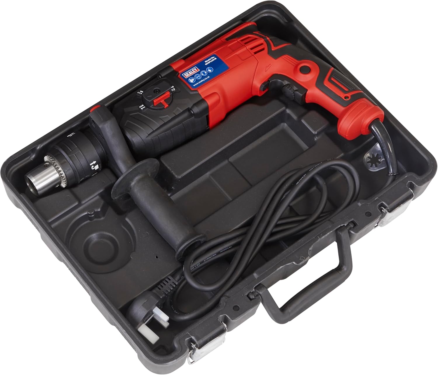 Sealey SDSPLUS18 18mm SDS Plus Rotary Hammer Drill 750W/230V