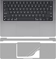 Vista 15 de CaseBuy Juego de Protectores de Piel para Reposamanos, Protección Invisible contra Arañazos y Desgaste, Accesorios para MacBook Air de 13.6 pulgadas