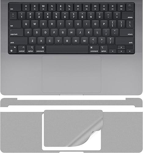Miniatura 15 de CaseBuy Juego de Protectores de Piel para Reposamanos, Protección Invisible contra Arañazos y Desgaste, Accesorios para MacBook Air de 13.6 pulgadas
