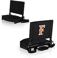 Vista 15 de PICNIC TIME NCAA Georgia Bulldogs Gridiron - Asiento de estadio, ligero, silla plegable portátil para gradas y bancos, (negro)