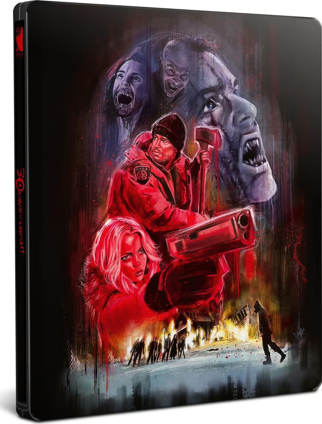 30 Days of Night (Limited Edition, SteelBook) [Special Features] [2007] [4K UHD + Blu-ray] [Region Free]