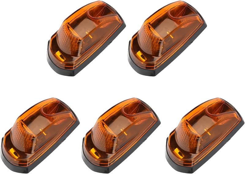 Kit de 5 luzes de posição LED âmbar para teto de cabine cciyu – Ford F250 e F350 Super Duty 2017 a 2019