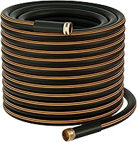 Vista 10 de Atlantic Manguera de jardín resistente de hembra a hembra, 5 pies x 5/8 pulgadas, manguera de agua negra, manguera líder de conexión corta (5 pies)