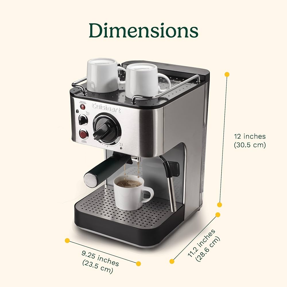 Cuisinart EM-100 エスプレッソマシン 楽天市場】クイジナート エスプレッソマシン メーカー 15気圧